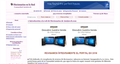 Desktop Screenshot of diccionarios.astalaweb.com