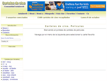 Tablet Screenshot of carteles.astalaweb.net