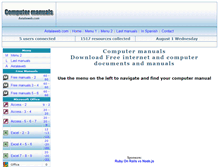 Tablet Screenshot of manuals.astalaweb.net