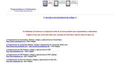Desktop Screenshot of programacion.astalaweb.net