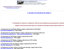 Tablet Screenshot of programacion.astalaweb.net